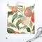 Peaches Fruit Leaves Botanical Floral Food Sage Green Peach Custom Removable Wallpaper by Spoonflower Peel & Stick Wallpaper 2FT Wide